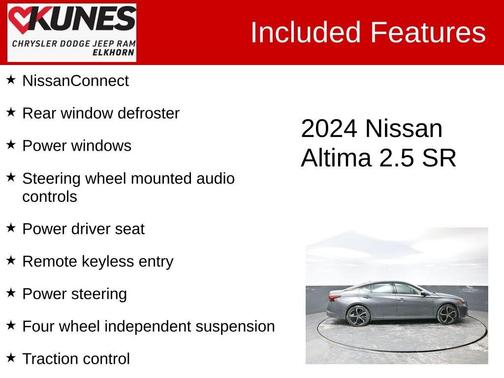 2024 Nissan Altima 2.5 SR