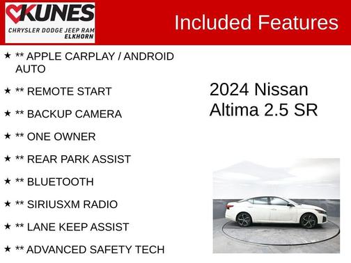 2024 Nissan Altima 2.5 SR
