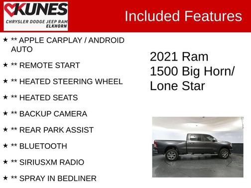 2021 RAM 1500 Big Horn