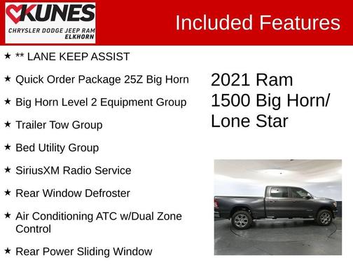 2021 RAM 1500 Big Horn