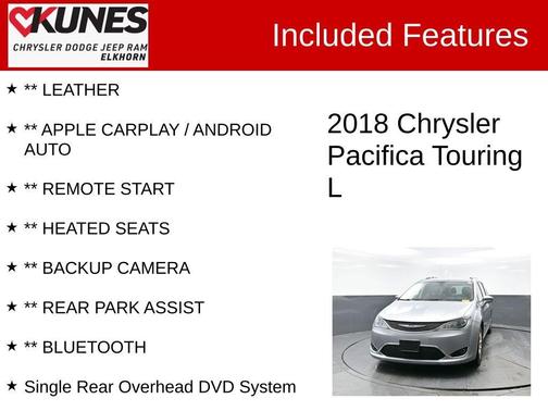 2018 Chrysler Pacifica Touring-L