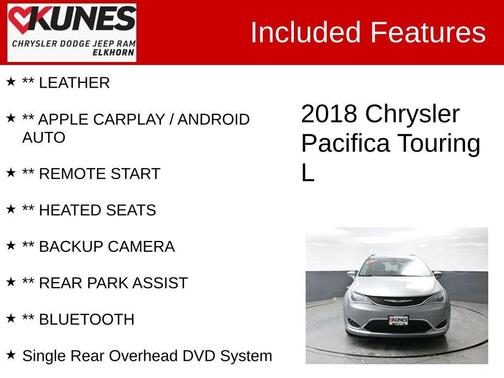 2018 Chrysler Pacifica Touring-L