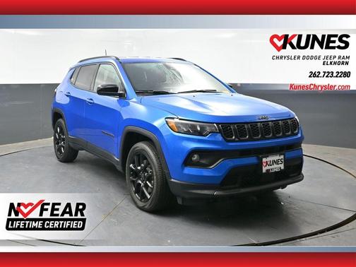 Hydro Blue Pearlcoat 2025 Jeep Compass Latitude