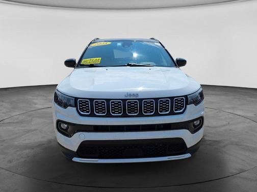 Bright White Clearcoat 2025 Jeep Compass Limited
