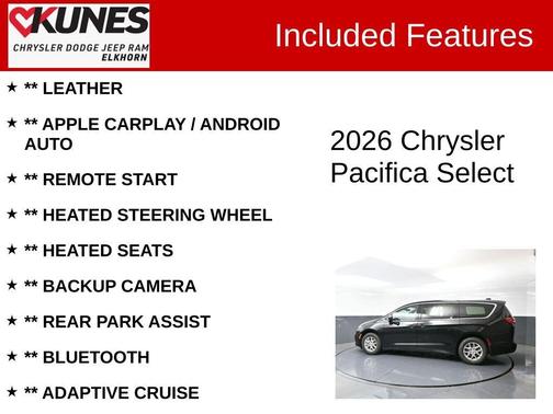2026 Chrysler Pacifica Select
