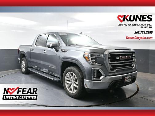 Satin Steel Metallic 2021 GMC Sierra 1500 SLT