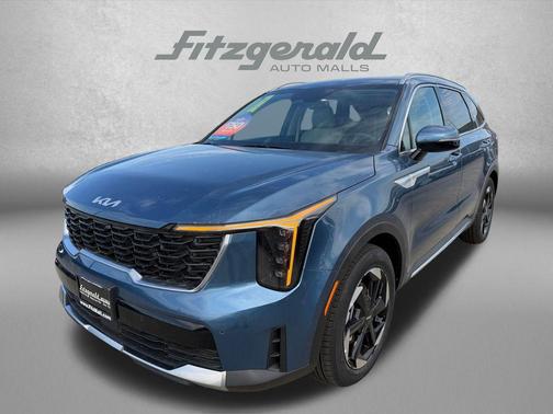 Mineral Blue 2026 Kia Sorento Plug-In Hybrid EX