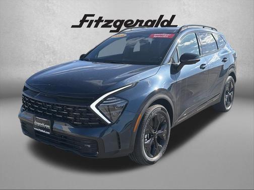 Vesta Blue 2025 Kia Sportage Plug-In Hybrid X-Line Prestige