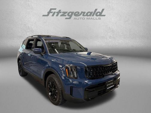 Midnight Lake Blue 2025 Kia Telluride EX X-Pro