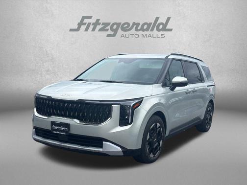 Ivory Silver 2026 Kia Carnival EX