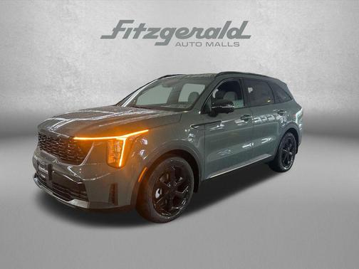 Cityscape Green 2026 Kia Sorento Hybrid SX Prestige