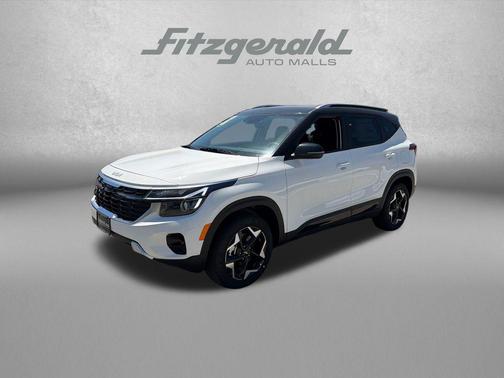 Clear White/Black Roof 2026 Kia Seltos S