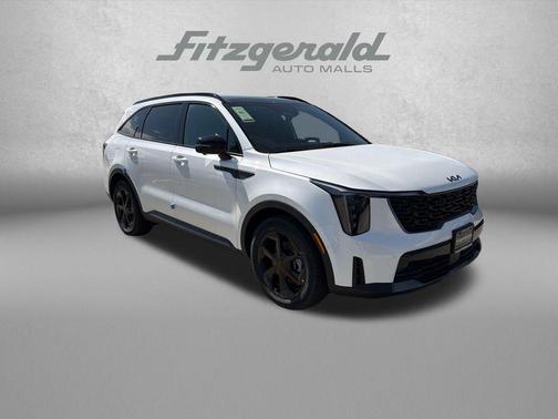 Snow White Pearl 2026 Kia Sorento Plug-In Hybrid SX Prestige