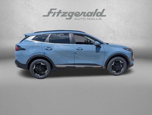 Heritage Blue 2026 Kia Sportage Hybrid EX