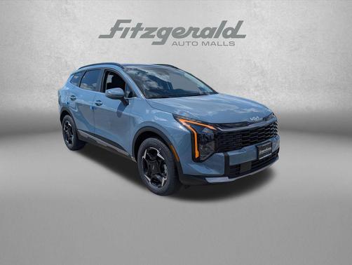 Heritage Blue 2026 Kia Sportage Hybrid EX