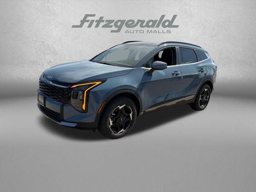 Heritage Blue 2026 Kia Sportage Hybrid EX