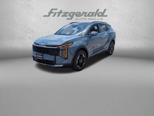 Heritage Blue 2026 Kia Sportage Hybrid EX