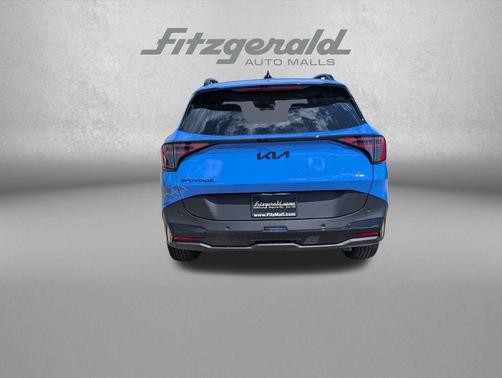 Nebular Blue 2026 Kia Sportage X-Line