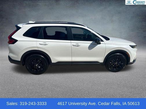 Platinum White Pearl 2026 Honda CR-V Hybrid Sport AWD