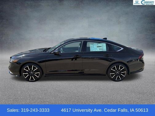 Crystal Black Pearl 2026 Honda Accord Hybrid Touring