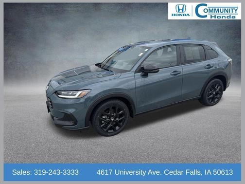 Nordic Forest Pearl 2024 Honda HR-V AWD Sport