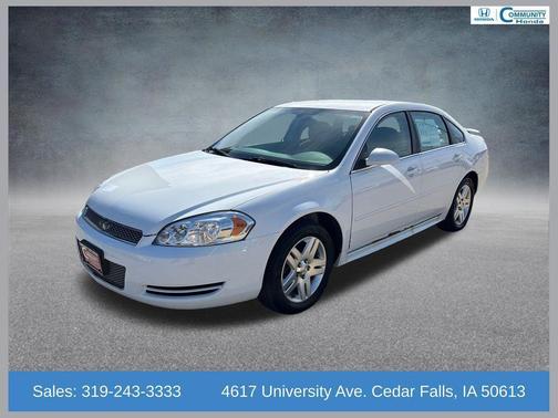 Summit White 2012 Chevrolet Impala LT