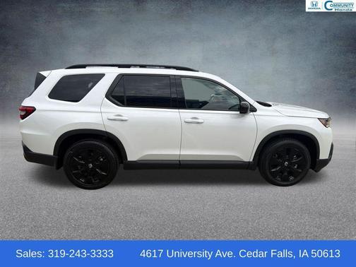 Platinum White Pearl 2026 Honda Pilot Black Edition