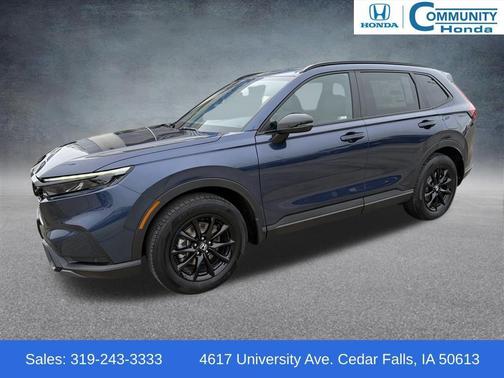 Canyon River Blue Metallic 2026 Honda CR-V Hybrid Sport-L AWD