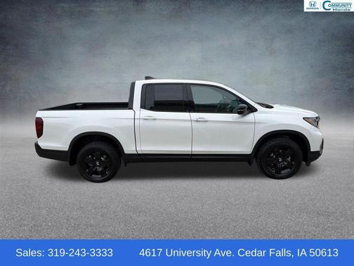 Platinum White Pearl 2026 Honda Ridgeline Black