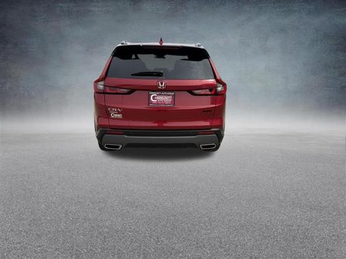 Radiant Red Metallic 2025 Honda CR-V Hybrid Sport AWD
