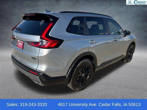 Solar Silver Metallic 2026 Honda CR-V Hybrid Sport Touring AWD