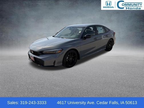 Urban Gray Pearl 2026 Honda Civic Sport
