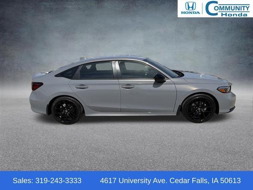 Urban Gray Pearl 2026 Honda Civic Sport