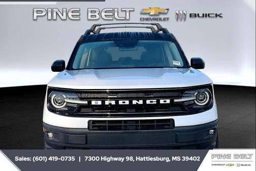 Oxford White 2021 Ford Bronco Sport Outer Banks