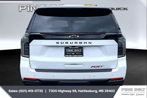 Summit White 2026 Chevrolet Suburban RST