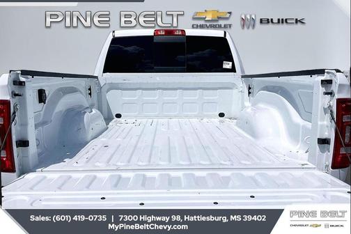Bright White Clearcoat 2024 RAM 2500 Laramie Crew Cab 4x4 6'4' Box