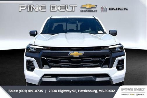 Summit White 2026 Chevrolet Colorado LT