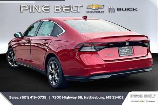 Radiant Red Metallic 2023 Honda Accord EX