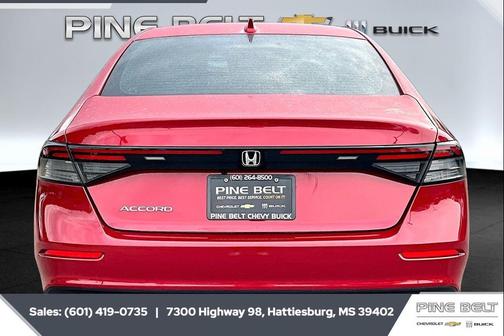 Radiant Red Metallic 2023 Honda Accord EX