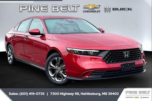 Radiant Red Metallic 2023 Honda Accord EX