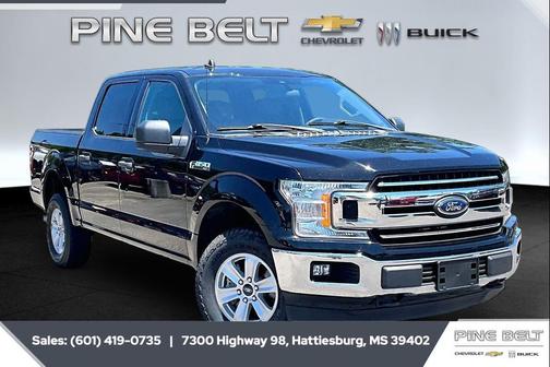 Agate Black 2020 Ford F-150 XLT