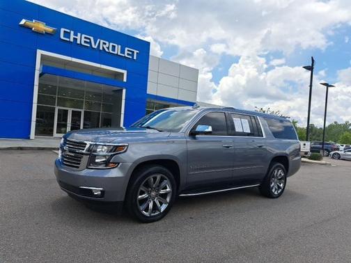 Satin Steel Metallic 2019 Chevrolet Suburban Premier