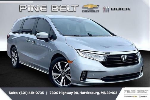 Lunar Silver Metallic 2023 Honda Odyssey Touring