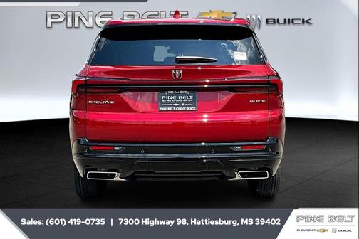 cherry red tintcoat 2026 Buick Enclave Sport Touring