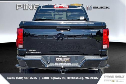 Black 2026 Chevrolet Colorado Trail Boss