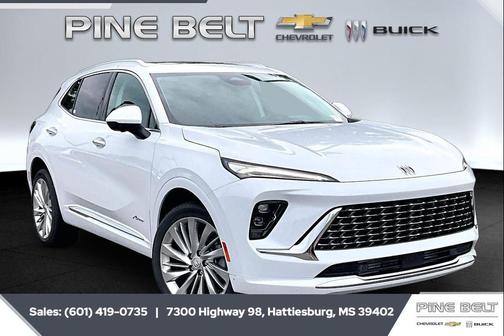 Iridescent White Tricoat 2026 Buick Envision Avenir AWD