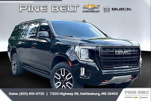 Onyx Black 2023 GMC Yukon XL 4WD AT4