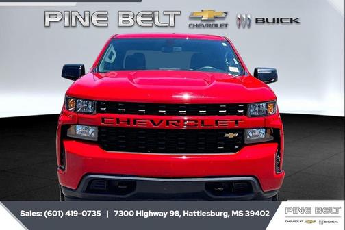 Red Hot 2019 Chevrolet Silverado 1500 Custom