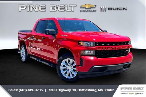 Red Hot 2019 Chevrolet Silverado 1500 Custom