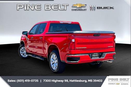 Red Hot 2019 Chevrolet Silverado 1500 Custom